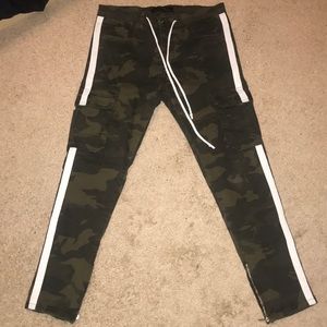Zara Man Skinny Camo Jeans